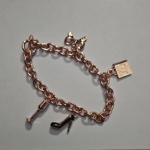 Copper Colored Charm Bracelet